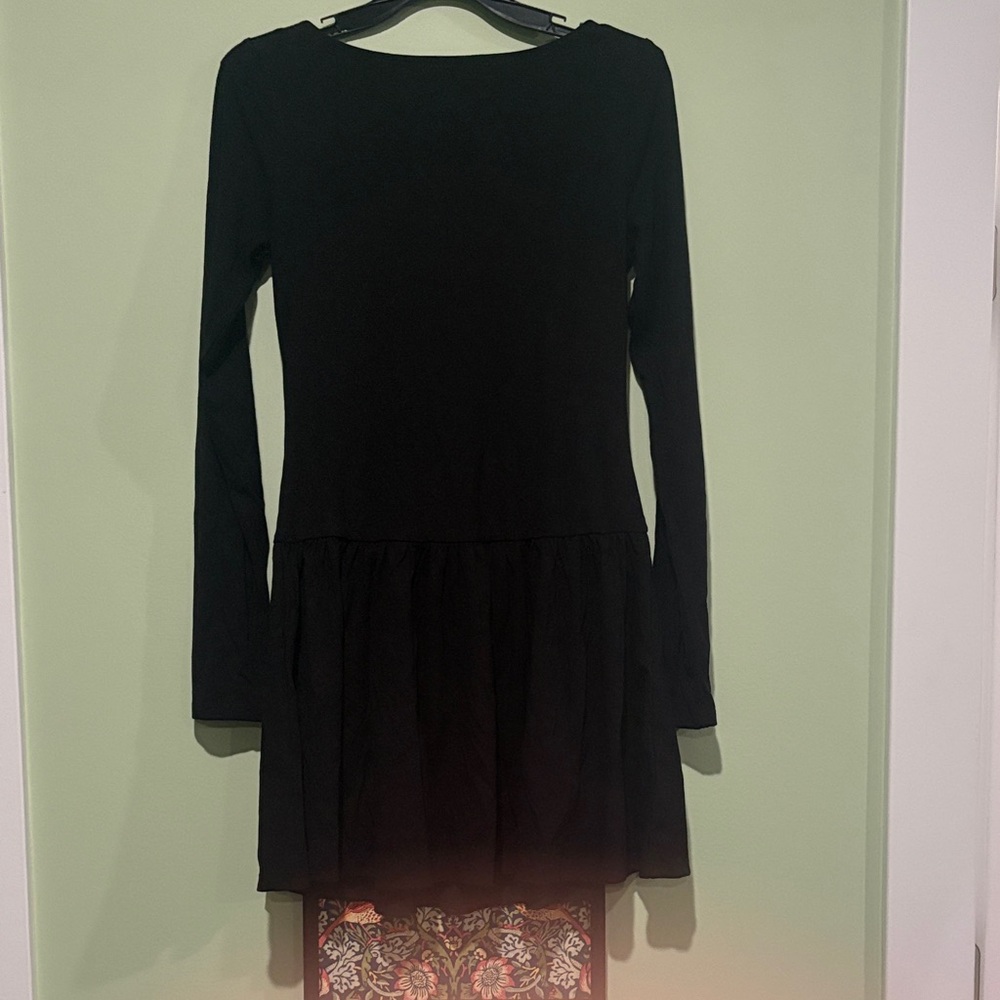 GAP Classic Black Long Sleeve Dress